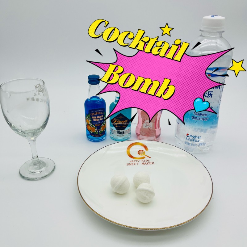 Effervescent Balls Supplier - Bulk Kxbfood Edible Water Soluble Candy