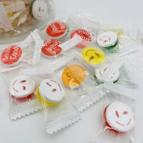 Smile Candy Supplier - Bulk 2 in 1 Fruit Flavor Fresh Breath