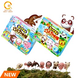 巧克力棒棒糖供应商-批发卡通动物DIY手工