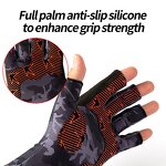 Non Slip Fishing Gloves Factory - OEM/ODM Breathable Comfortable Outdoor Half Finger Unisex
