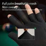 Billiards Cue Glove Factory - OEM/ODM Wholesale Women Men Three Finger Custom Logo