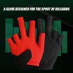 Billiard Gloves Manufacturer - OEM/ODM Wholesale Softball Breathable Three Finger Custom