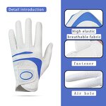 White Golf Gloves Manufacturer - OEM/ODM Wholesale Custom Logo Cabretta Comfortable Breathable