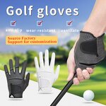 Suede Golf Gloves Manufacturer - OEM/ODM Customized Logo Breathable Soft for Premium Players