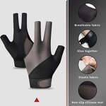 Snooker Gloves Factory - OEM/ODM Left Right Hand Breathable High Quality Customized