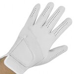 Golf Gloves Factory - OEM/ODM Men's Custom Logo Left Handed Waterproof Cabretta Leather
