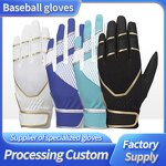 Baseball Batting Gloves Manufacturer - OEM/ODM Custom Logo Color Size Unisex Breathable Leather