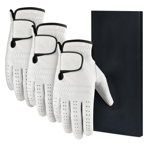 Leather Golf Gloves Factory - OEM/ODM Wholesale Custom Cabretta Leather Breathable Anti Slip