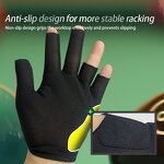 Billiard Gloves Manufacturer - OEM/ODM Wholesale Softball Breathable Three Finger Custom