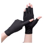 Summer UV Gloves Factory - OEM/ODM Hot Pink Dot Women Anti slip Sun Proof Protection