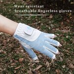 PU Golf Gloves Manufacturer - OEM/ODM Men Left/Right Hand Soft Breathable Anti-Slip Silicone