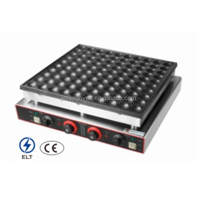 Waffle Maker Manufacturer - Commercial Snack Equipment Nonstick Electric 9-100 Hole