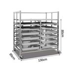 Service Rack Supplier - 201 304 Stainless Steel Commercial Sheet Pan Rack