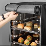 Bread Display Rack Cover Supplier - PVC Pan Rack Cover for Home Kitchen Bakery