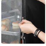 Bread Display Rack Cover Supplier - PVC Pan Rack Cover for Home Kitchen Bakery