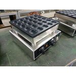Mini Pancake Maker Supplier - Commercial Stainless Steel Nonstick 25 Hole Walnut