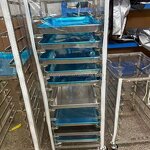 Bakery Trolley Covers Manufacturer - Waterproof Dustproof Black Bun Pan Rack