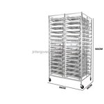 Bakery Bun Pan Rack Factory - Commercial Catering Equipment Aluminum Stainless
