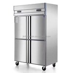 Commercial Freezer Supplier - 4 Doors Stainless Steel Upright Single Temperature