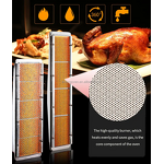 Vertical Rotisserie Oven Manufacturer - All Stainless Steel & Cast Iron 6-Rod