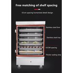 Salad Refrigerator Manufacturer - Italy Style Supermarket Countertop Freezer Cooling