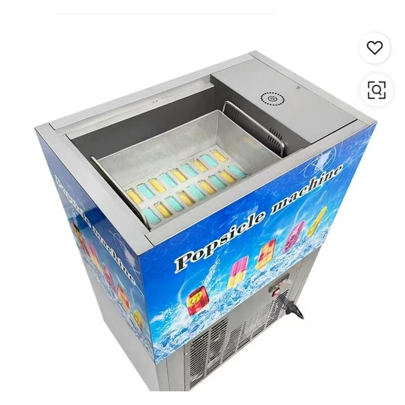 Popsicle & Ice Lolly Machine Supplier - New Commercial 2 Molds High Productivity