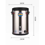 Coffee Urn Manufacturer - 40L Stainless Steel Electric Hot Water Boiler Milk Tea