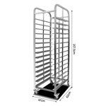 Service Rack Supplier - 201 304 Stainless Steel Commercial Sheet Pan Rack