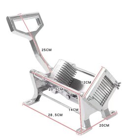 French Fry Cutter Machine Supplier - Stainless Steel Industrial Manual Cutting