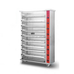 Vertical Rotisserie Oven Manufacturer - All Stainless Steel & Cast Iron 6-Rod