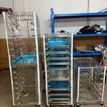 Bakery Trolley Cover Supplier - Rectangle Metal Breathable Mesh Gauze Durable