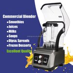 High Speed Juicer Factory - Professional 2L Commercial Fruit Sound Proof Powerful