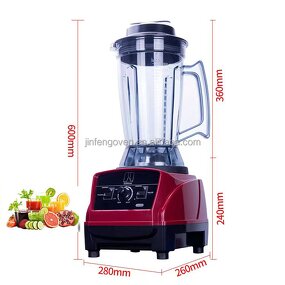 Soundproof Blender Manufacturer - Commercial 2L Heavy Duty Professional Grade Power