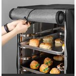 Bakery Trolley Covers Manufacturer - Waterproof Dustproof Black Bun Pan Rack