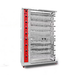 Rotisserie Oven Supplier - Commercial Stainless Steel Vertical Chicken with Gas