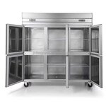 Commercial Freezer Supplier - 4 Doors Stainless Steel Upright Single Temperature