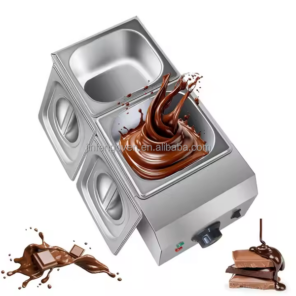 Chocolate Melter Factory - Hotel Catering Equipment Electric Double Pots Digital