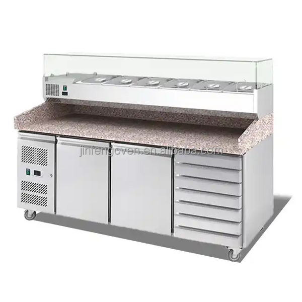 Commercial Freezer Supplier - 4-Door Stainless Steel Upright Double Temperature