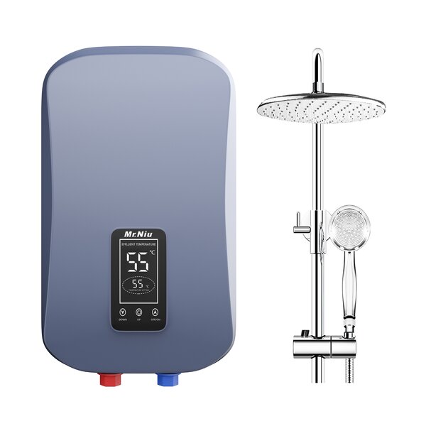 Instant Electric Water Heater Factory - Bulk 7Kw-8.5Kw Fast Heating Wall Mount