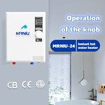 Tankless Water Heater Manufacturer - OEM/ODM 24kW Thermostatic for Hotel Project