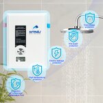 Tankless Electric Shower Factory - Bulk 220V Smart Wall Mounted Geyser