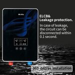 Electric Water Heater Factory - Bulk 6000W ABS Plastic Digital Under Sink