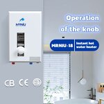 Instant Electric Shower Factory - OEM/ODM 18000W 220V Multi Point Hotel