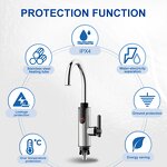 Instant Water Heater Faucet Factory - Bulk 3S Stainless Steel Tankless Faucet