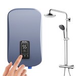 Portable Electric Geyser Factory - OEM/ODM 7KW Instant Whole House Tankless