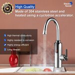Instant Water Heater Faucet Factory - Bulk 3S Stainless Steel Tankless Faucet