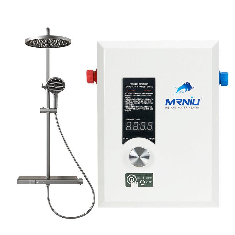 Tankless Electric Shower Factory - Bulk 220V Smart Wall Mounted Geyser