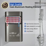Instant Electric Geyser Factory - Bulk 3 Phase Tankless Electric Shower