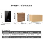 Electric Water Heater Manufacturer - Bulk 8500W 220V LED Tankless Plastic Geyser