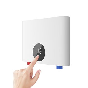 Electric Water Heater Factory - Bulk 5.5kW ELCB Tankless Geyser for Shower